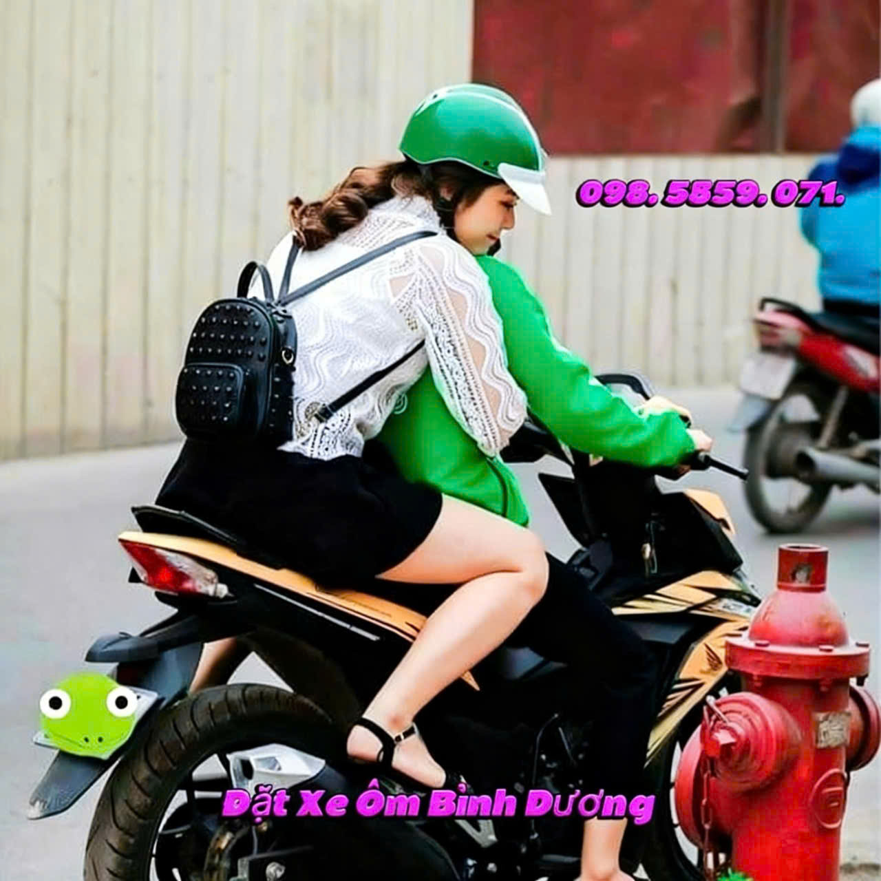 dat xe om binh duong