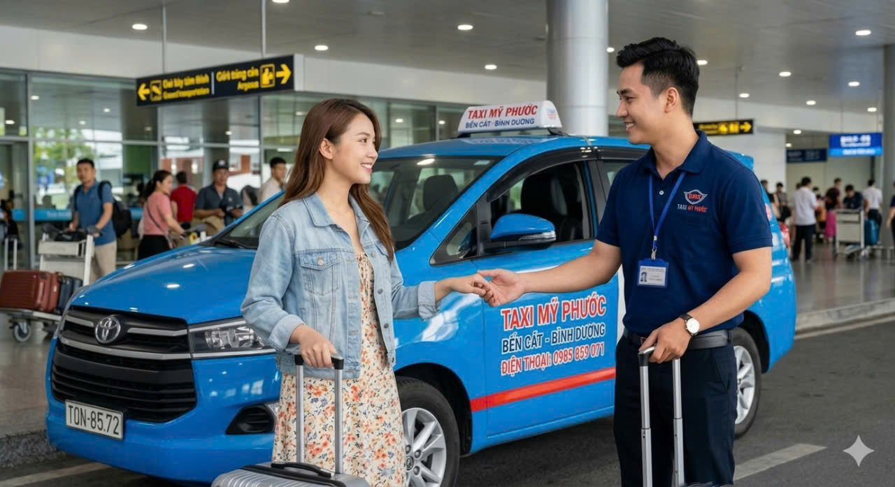 Taxi Mỹ Phước Bến Cát Bình Dương Hỗ Trợ Các Tuyến Sân Bay