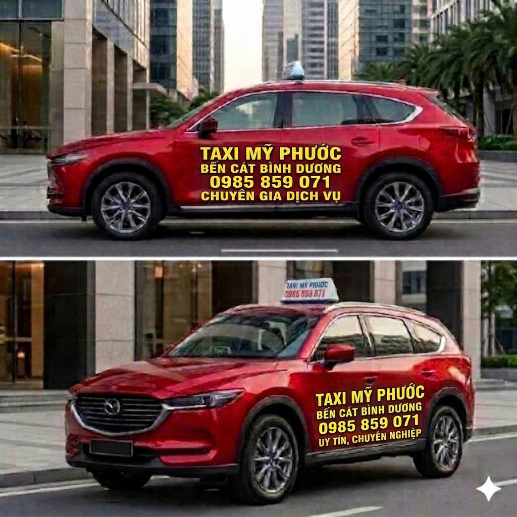 Taxi Mỹ Phước Bến Cát Bình Dương Gọi là Có