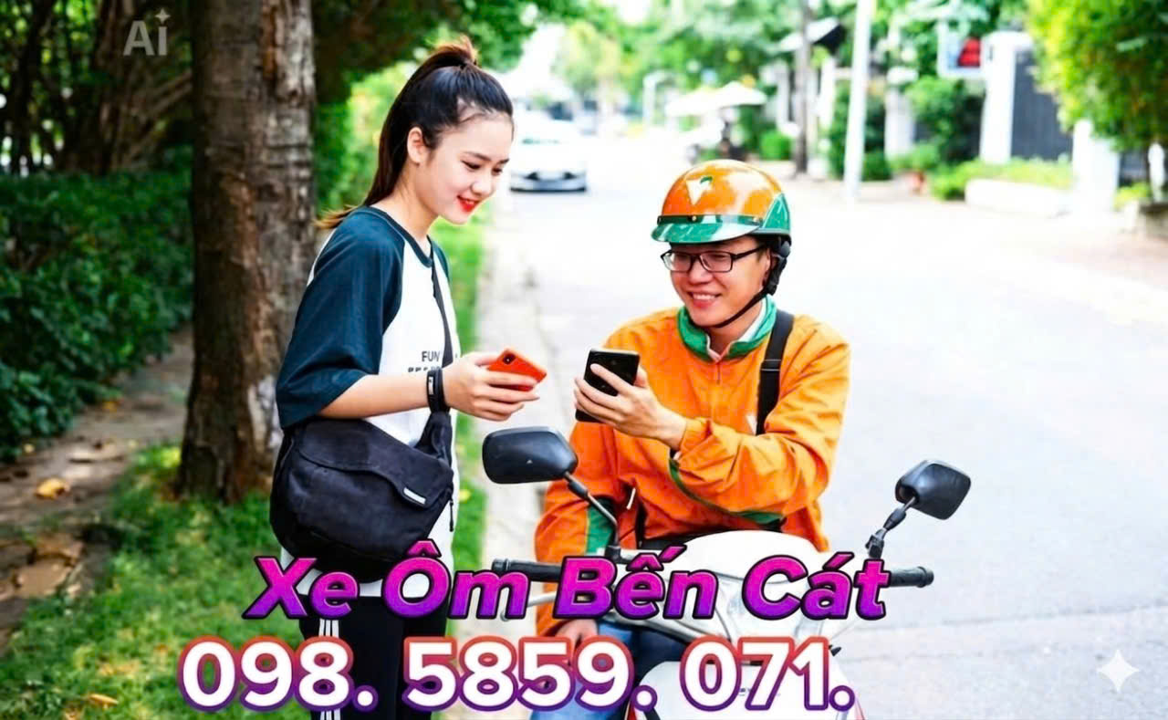 Xe Ôm Bến Cát Gọi Ngay